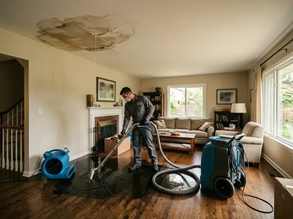 attic-pipe-burst-ceiling-drip-008 — frequently asked questions, Water Damage Restoration & Carpet Care in Spearfish, SD